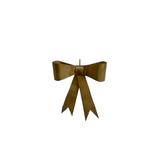 Aged Brass Bow Ornament - Foundation Goods