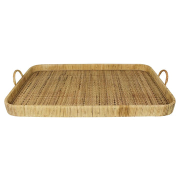 Cayman Grand Ratan Tray - Foundation Goods