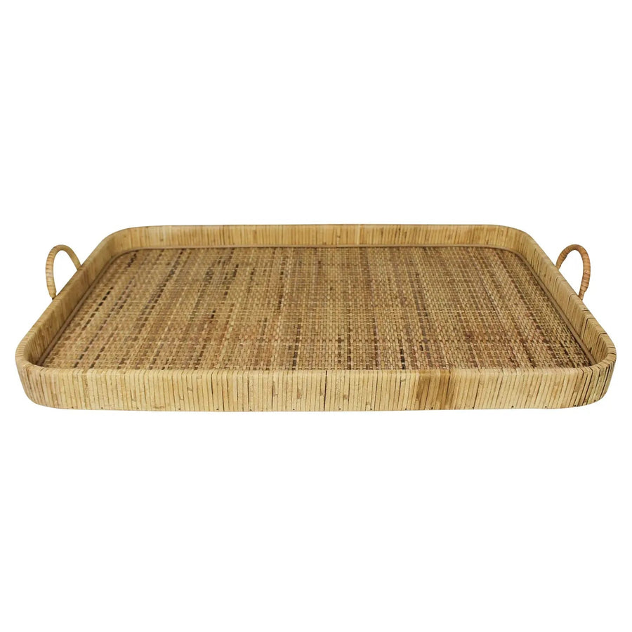 Cayman Grand Ratan Tray - Foundation Goods