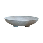 Cement Footed Bowl - Foundation Goods