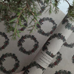 Christmas Wreath Wrapping Paper - Foundation Goods