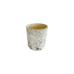 Frosted White & Gold Votive - Foundation Goods