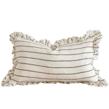 Lena Ruffled Stripe Lumbar - Foundation Goods