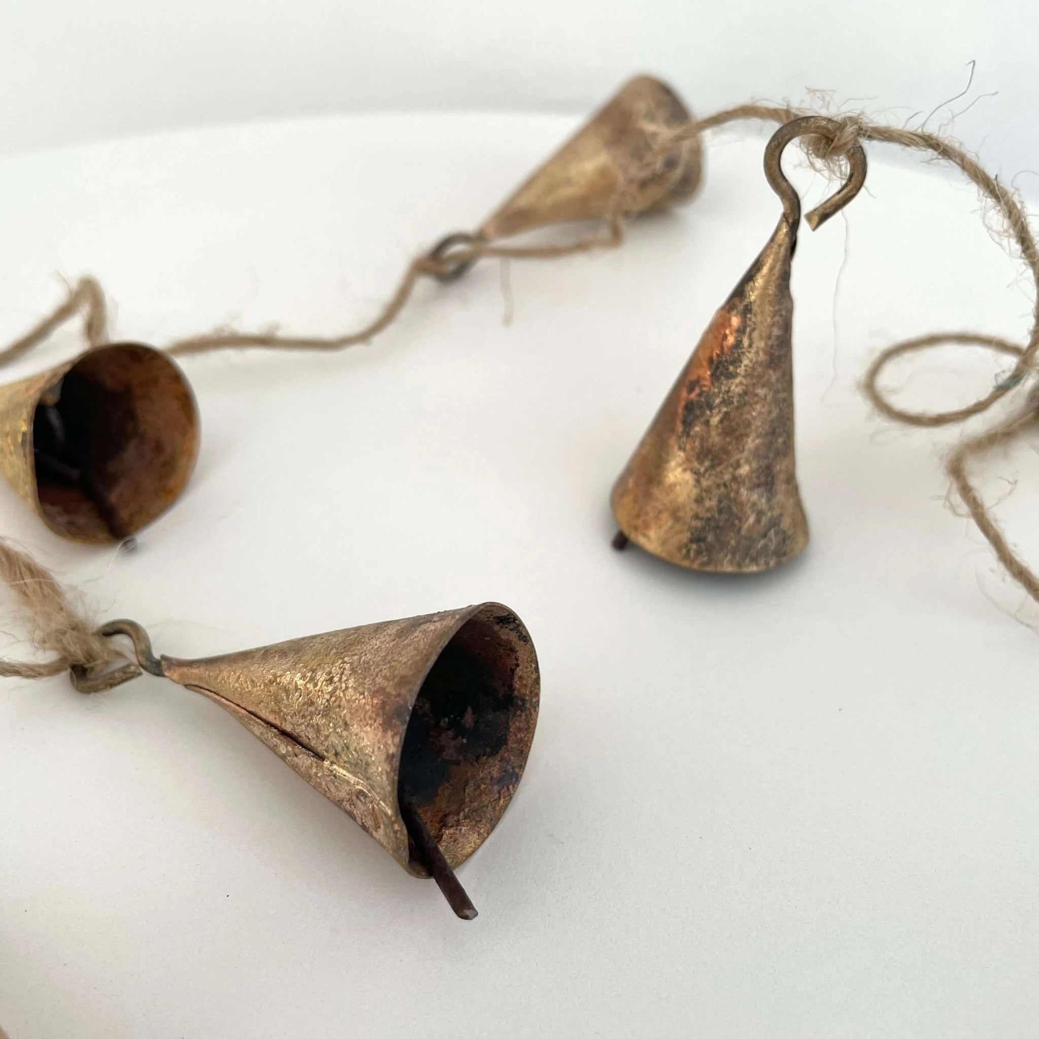 Rustic Cone Bell Garland - Foundation Goods