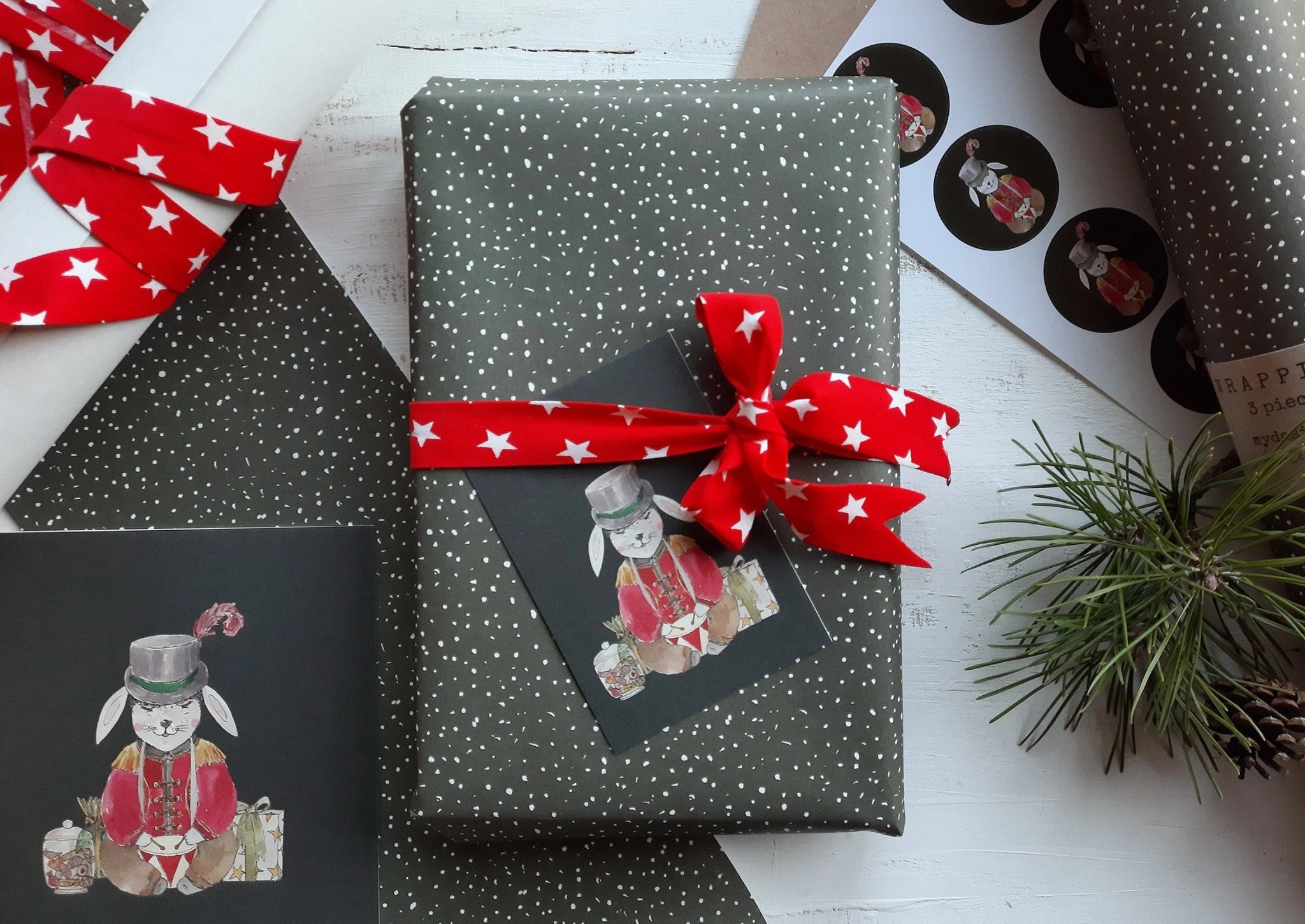 Snowy Wrapping Paper - Foundation Goods