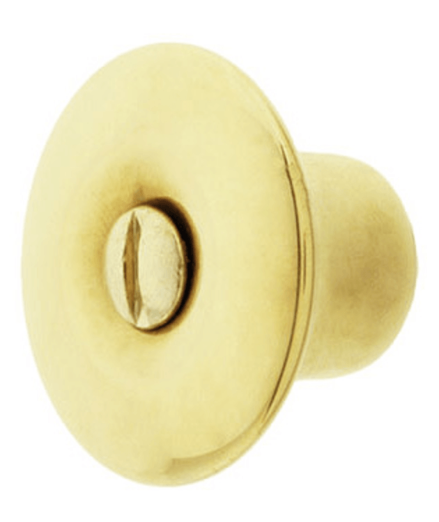 Stamped Brass Hoosier Cabinet Knob (In stock) - Foundation Goods