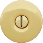 Stamped Brass Hoosier Cabinet Knob (In stock) - Foundation Goods