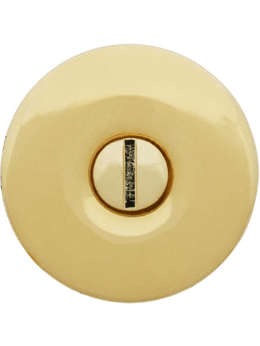 Stamped Brass Hoosier Cabinet Knob (In stock) - Foundation Goods