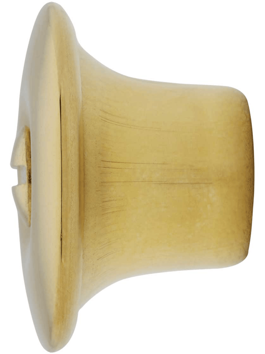 Stamped Brass Hoosier Cabinet Knob (In stock) - Foundation Goods